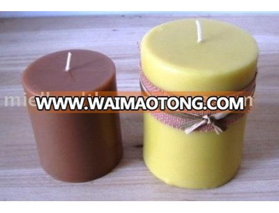 Solid Pillar Beeswax Candles